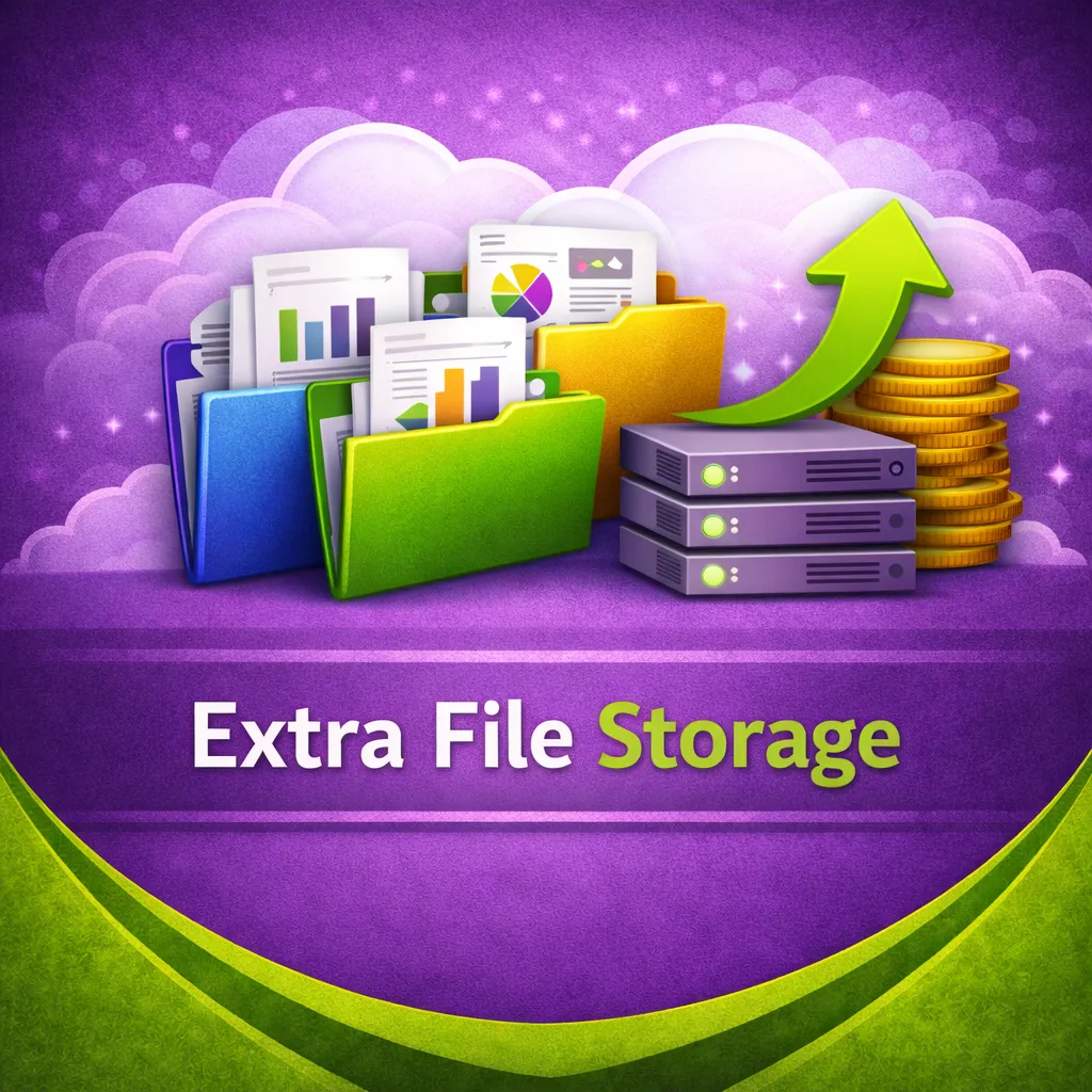 Extra Database Storage (5 GB)